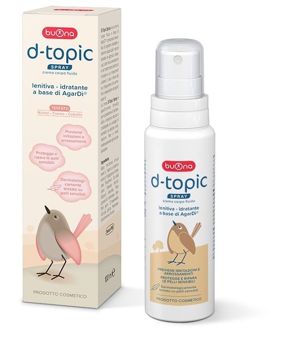 Dtopic Spray Idratante per Pelle Secca e Sensibile 100ml
