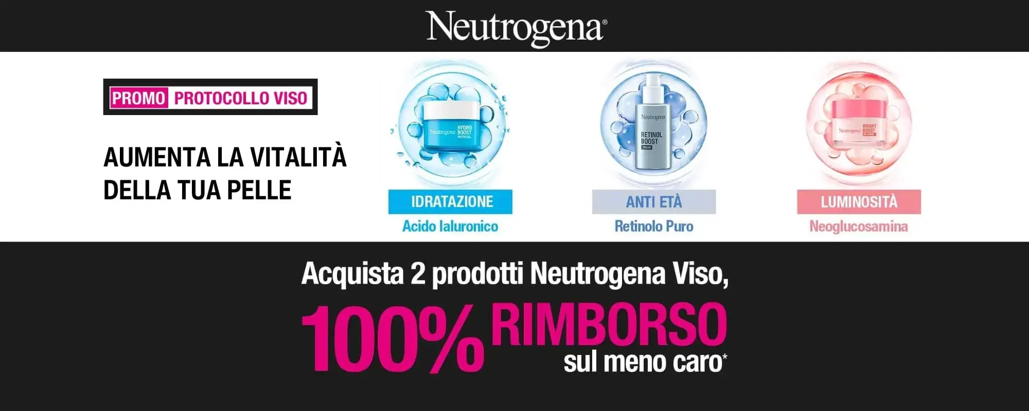 Neutrogena: Ottieni un rimborso del 100%