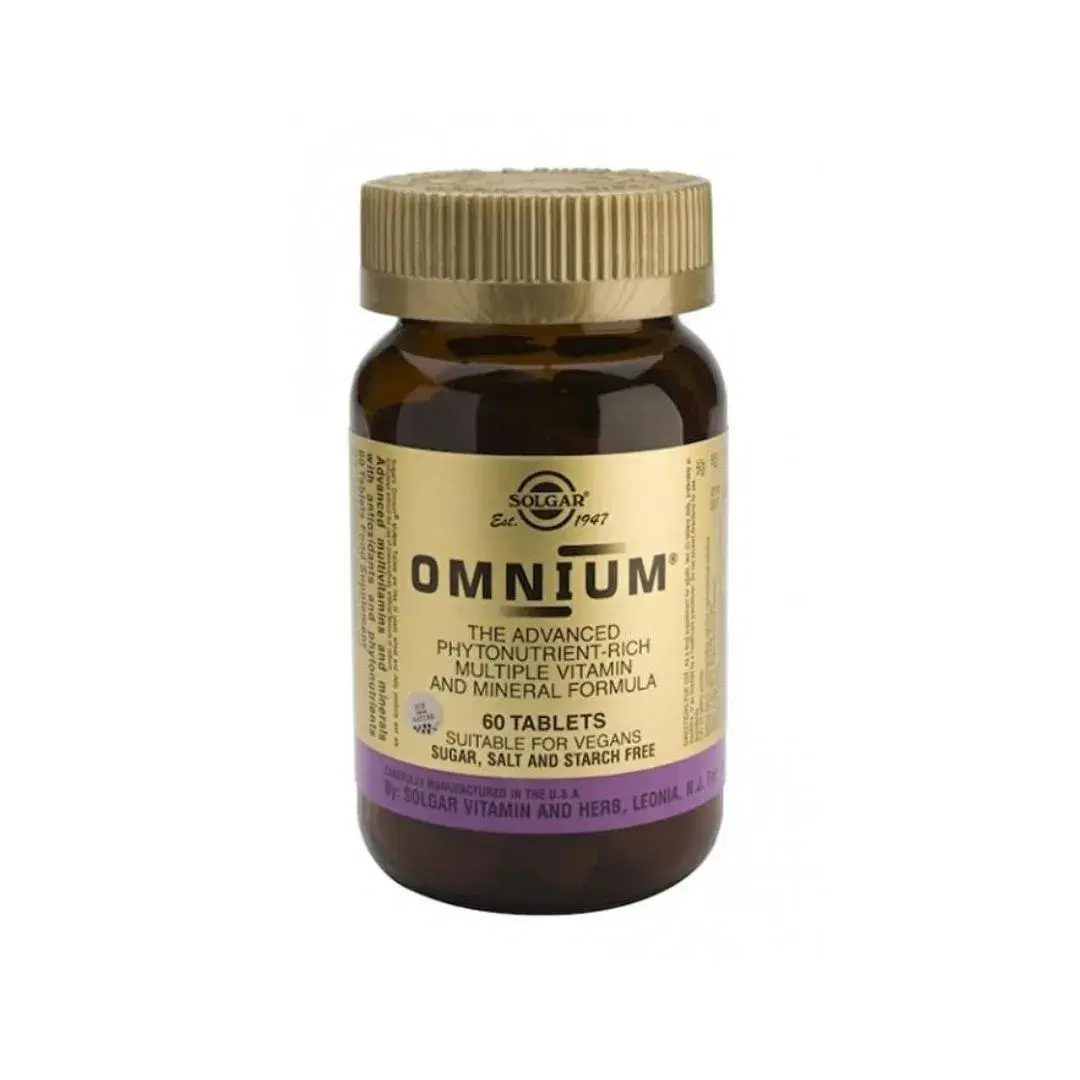 Solgar Omnium Integratore Alimentare 60 Tavolette