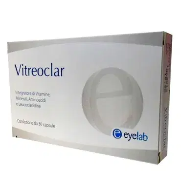 SIFI Linea Salute e Benessere degli Occhi Vitreoclar Integratore 30 Capsule