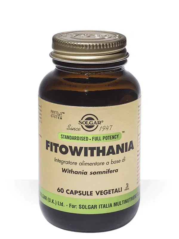 Solgar Fitowithania Integratore alimentare 60 Capsule Vegetali