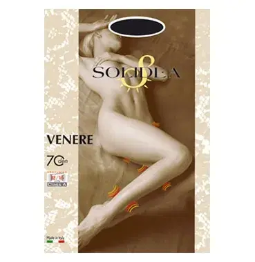 Solidea Linea Preventiva Venere Collant 70 Denari Graduato 4-XL Nero