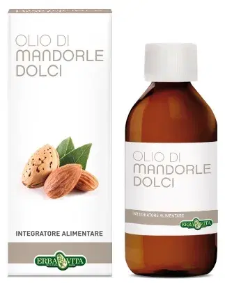Erba Vita Olio di Mandorle Dolci Emolliente Lassativo 200 ml
