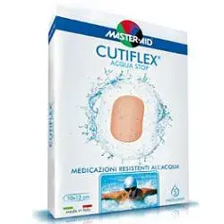 Medicazione Autoadesiva Trasparente Impermeabile Master-aid Cutiflex 7x5 5 Pezzi