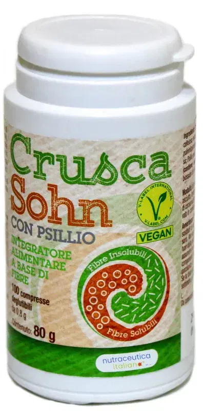 M. Antonetto Linea Intestino Sano CruscaSohn Integratore Alimentare 100 Compress