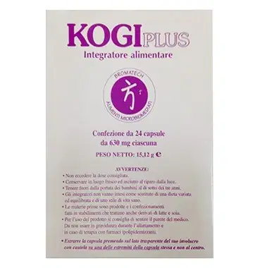 Bromatech Linea Colesterolo Kogi Plus Integratore Alimentare 24 Capsule