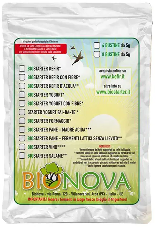 Biostarter Per Kefir D'Acqua 20g