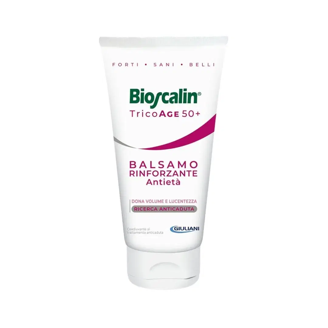 Bioscalin Tricoage 50+ con BioEquolo Anticaduta Balsamo Fortificante