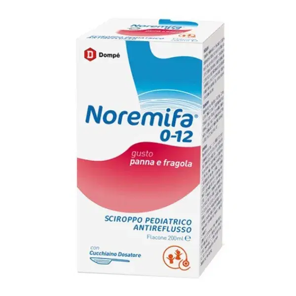 Dompè Linea Dispositivi Medici Noremifa 0-12 Sciroppo Antireflusso 200 ml