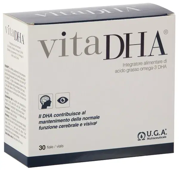 Omegor Linea Energia Mentale VitaDHA Integratore Alimentare 30 Fiale