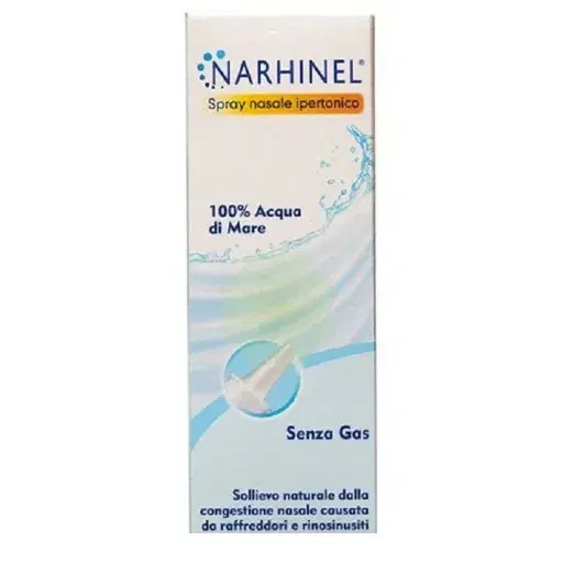 Narhinel Linea Pulizia Salute del Naso Soluzione Salina Ipertonica Spray 20 ml