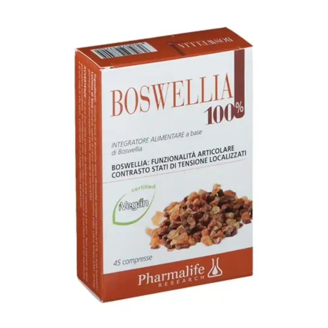 Pharmalife Boswellia 100%Integratore Per La Funzionalita' Articolare 45Compresse