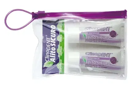 Clinodent Gel Dentifricio Alito Sicuro 2 Tubetti Da 20ml