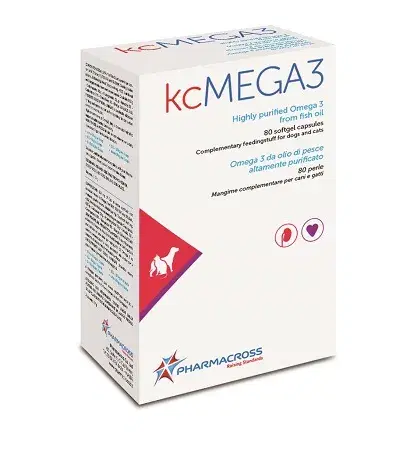 Kcmega 3 Integratore Renale Per Cani E Gatti 80 Perle