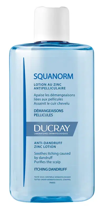 Ducray Squanorm Lozione Antiforfora allo Zinco Riequilibrante Antiprurito 200 ml