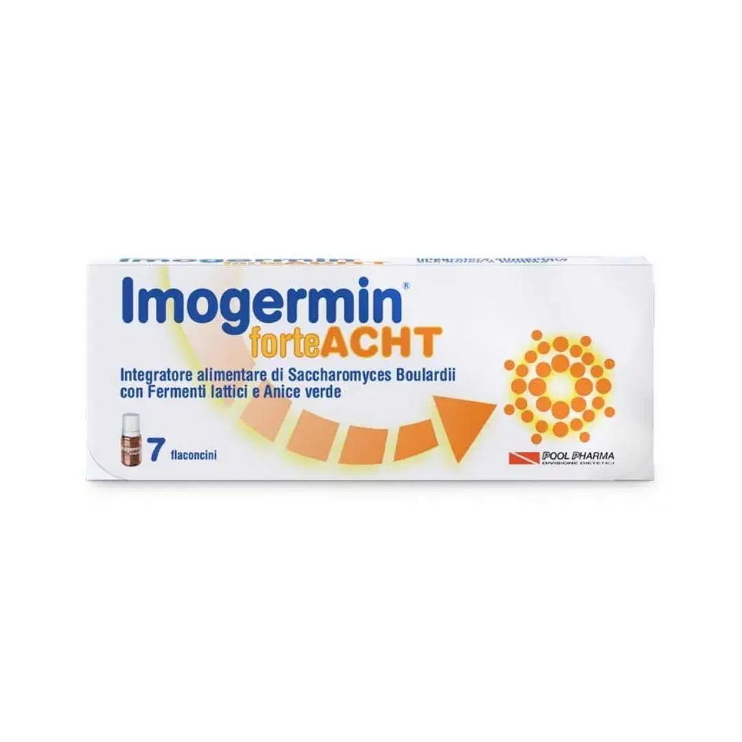 Imogermin Forte ACHT Fermenti Integratore Flora Intestinale 7 Flaconcini 10ml