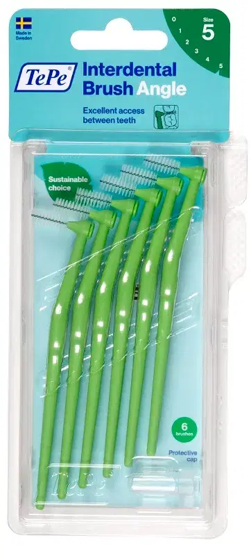 TePe Angle Scovolino Angolato Interdentale Verde 0,8 mm
