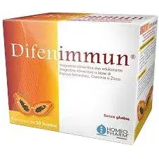 Difenimmun Integratore Per Difese Immunitarie 20 Bustine