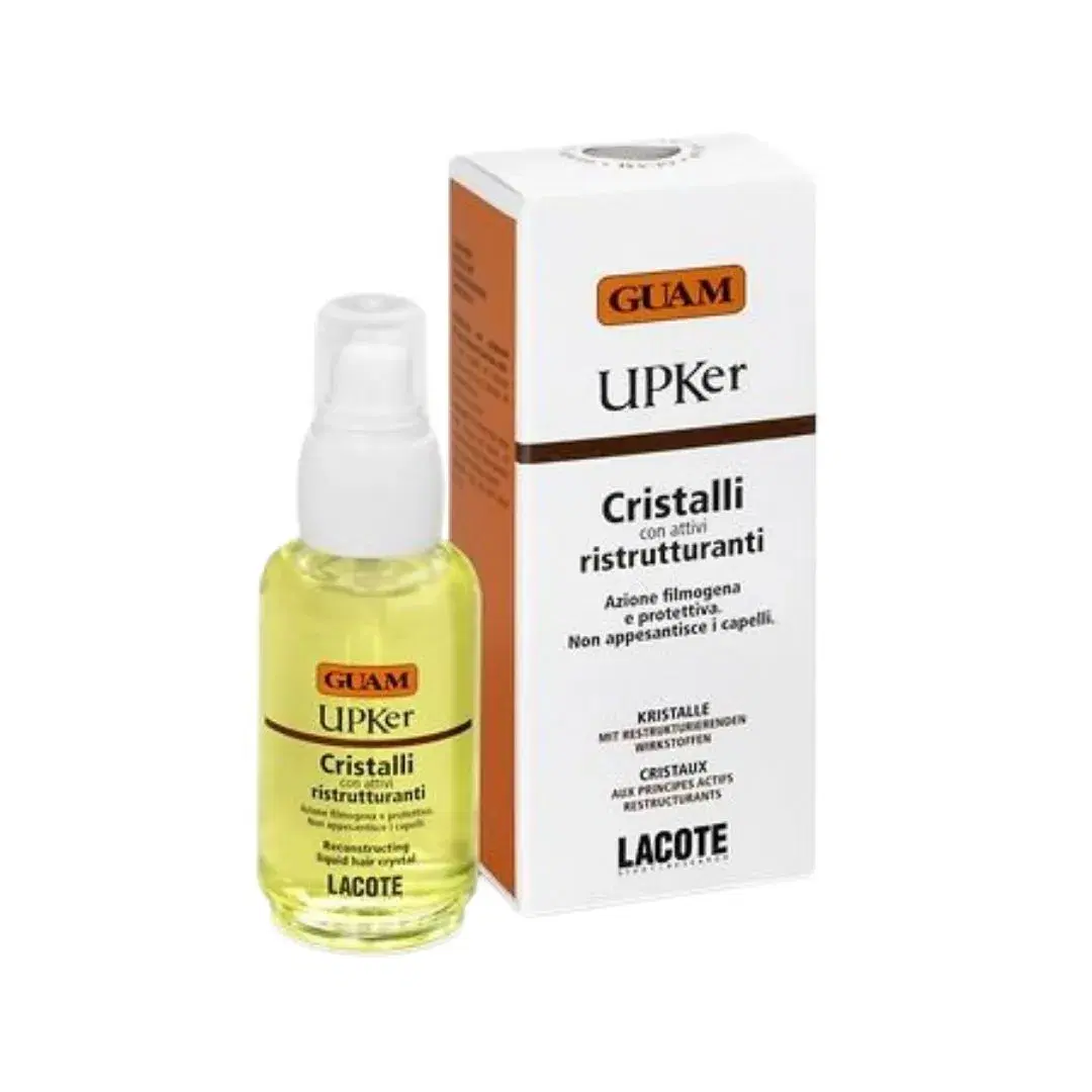 Guam Upker Cristalli Ristrutturanti per Capelli Senza Risciacquo 50 ml