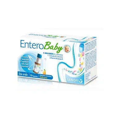 Sanofi Aventis Linea Intestino Sano Enterobaby Integratore Fermenti 10 Flaconcin