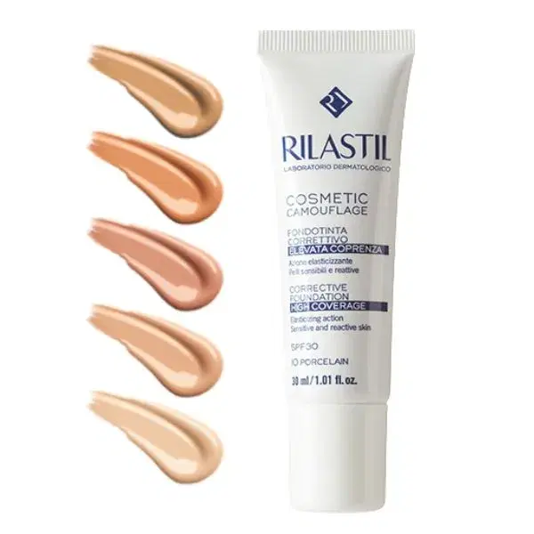 Rilastil Camouflage Fondotinta Correttivo Elevata Coprenza 20 Natural 30 ml
