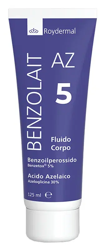 Roydermal Fluido Per Il Corpo Benzolait Az 5 Tubo 125 Ml