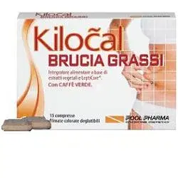 Kilocal Brucia Grassi Integratore per il Controllo del Peso 15 Compresse