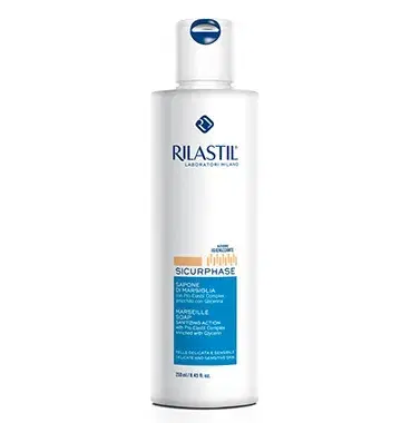 Rilastil Linea Sicurphase Pelli Sensibili Reattive Sapone di Marsiglia 250 ml
