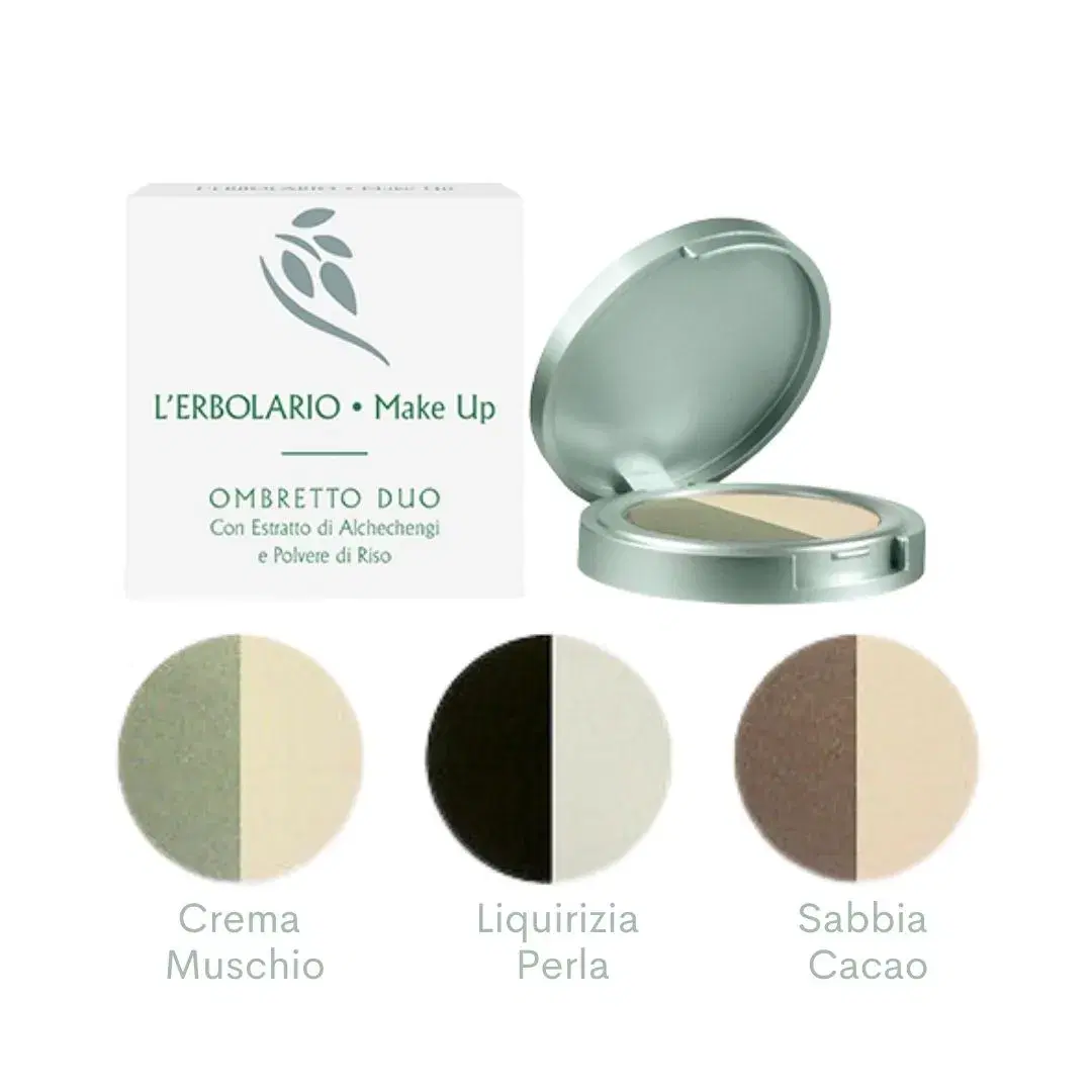 L'erbolario Make Up Ombretto Duo Muschio E Crema 3 g