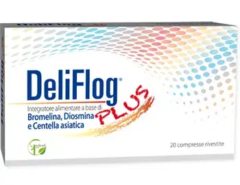 Deliflog Plus Integratore Microcircolo 20 Compresse