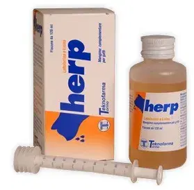 Teknofarma Herp Integratore Infezioni Herpes Gatti 120 Ml