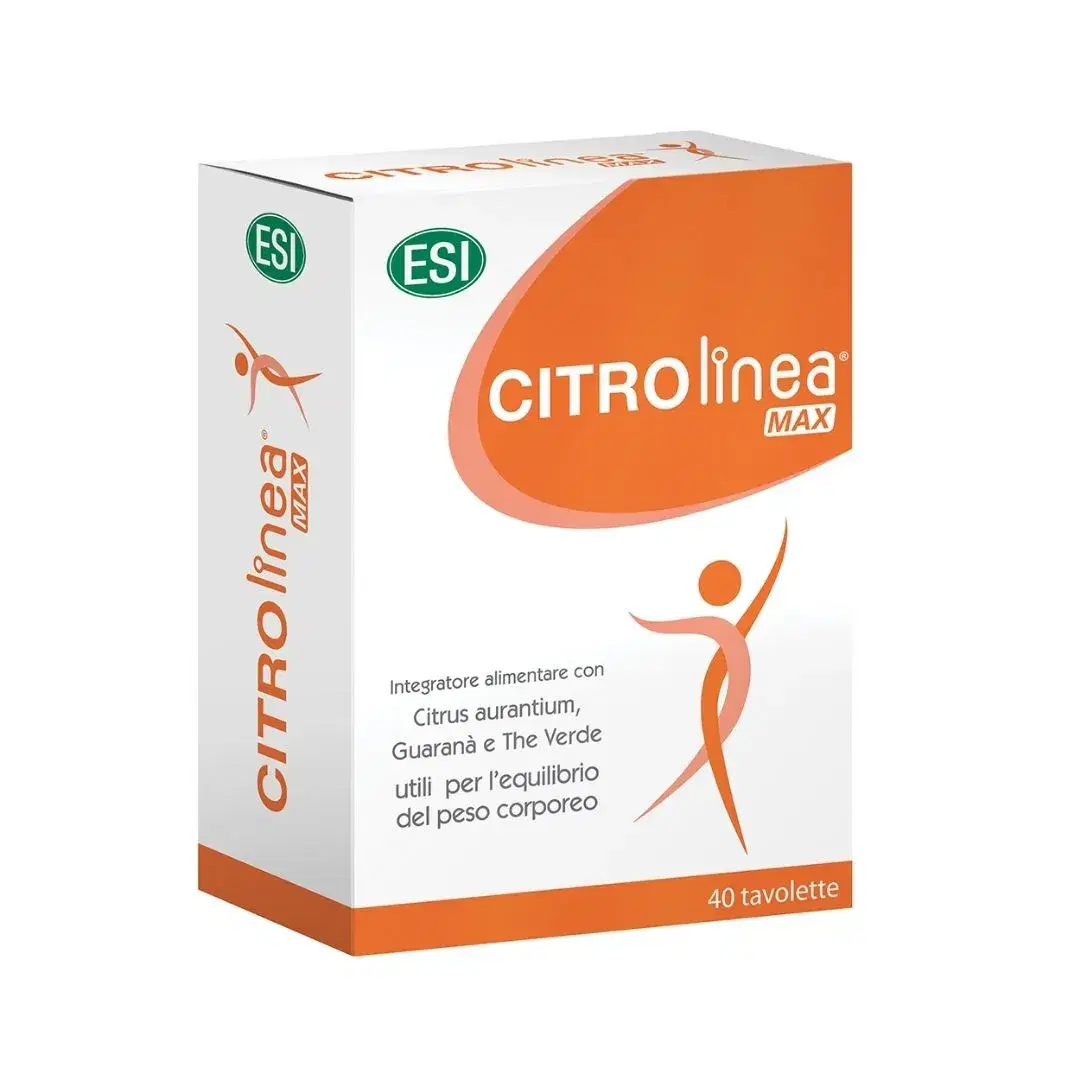 Esi Citrolinea Max Integratore Alimentare per il Metabolismo 40 Tavolette