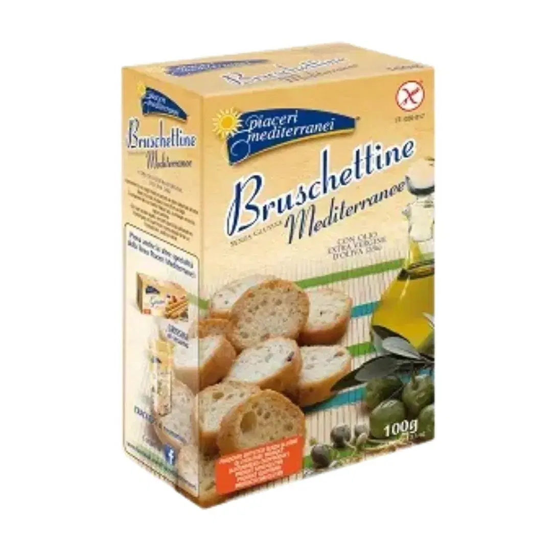 Piaceri Mediterranei Bruschettine Senza Glutine 100 g