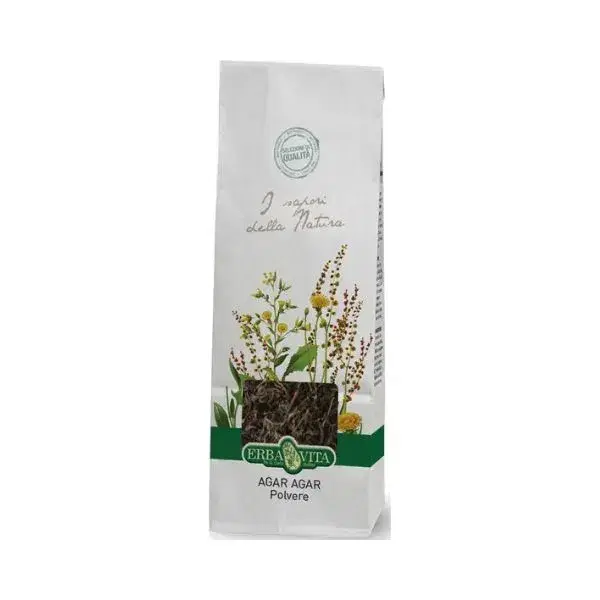 Erba Vita Agar Agar Integratore per il Transito Intestinale Polvere 100 g