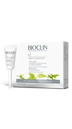 Bioclin Bio-Clean Up Peeling Igienizzante Tutti i Tipi Di Capelli 6 Flaconcini