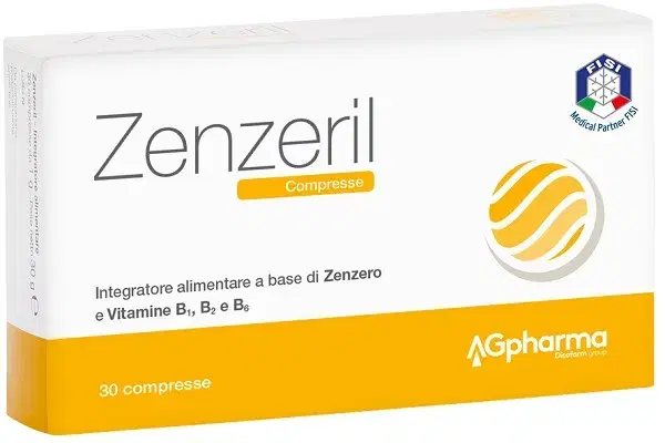 AG Pharma Linea Vitamine Minerali Zenzeril Integratore Alimentare 30 Compresse