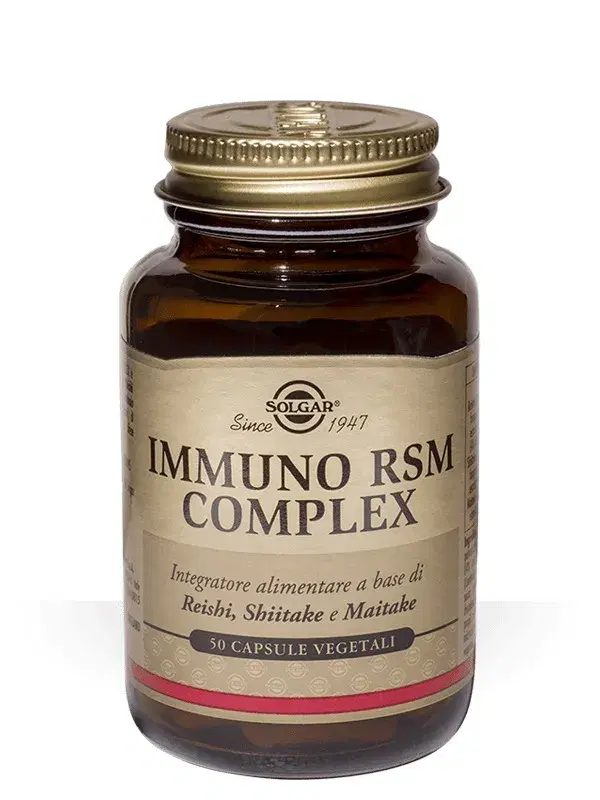 Solgar Immuno Rsm Complex Integratore Alimentare 50 Capsule Vegetali