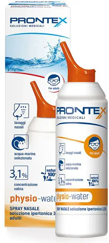 Prontex Physio-Water Soluzione Ipertonica 3,1% Spray Nasale Adulti 100ml