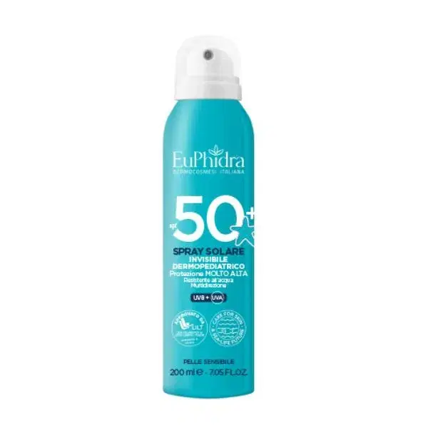 Euphidra Ka Spray Solare Invisibile per Bambini SPF50+ da 200 ml