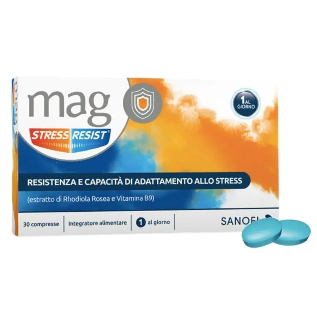 Mag Stress Resist Integratore Resistenza e Capacità allo Stress 30 Compresse