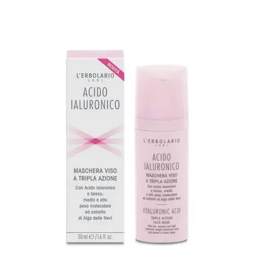 L'erbolario Acido Ialuronico Maschera Viso Tripla Azione 50 ml