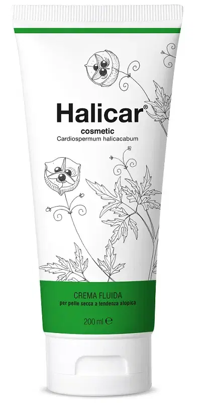Halicar Cosmetic Crema Fluida Per Pelle Secca Adulti 200 ml
