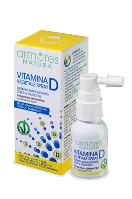 Armores Natura Vitamina D Vegetale Integratore Alimentare Spray 20 ml
