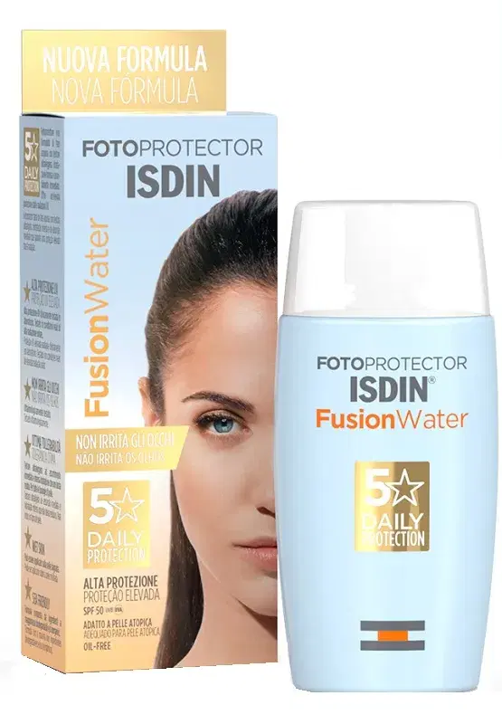 ISDIN Fotoprotector Fusion Water Protezione Solare Alta Spf50 Viso 50 ml