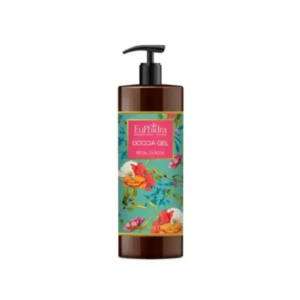 Euphidra Doccia Gel Petali Di Rosa Detergente Corpo Profumato 400 ml
