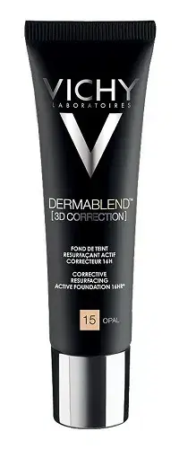 Vichy Dermablend 3D Correction Fondotinta SPF25 Elevata Coprenza 15 Opal 30 ml