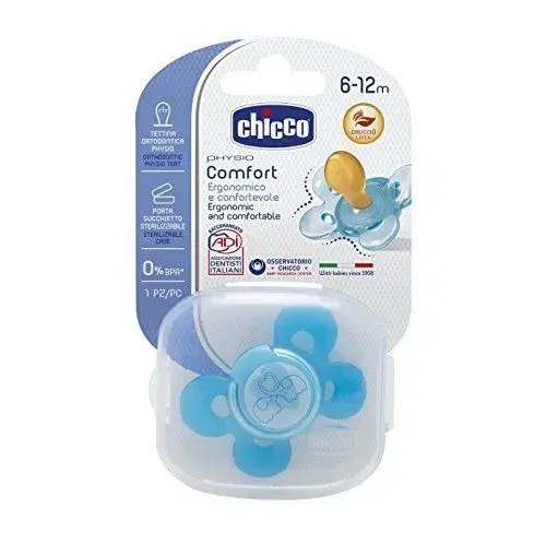 Chicco Succhietto Comfort Boy In Caucciu' 6-16 Mesi