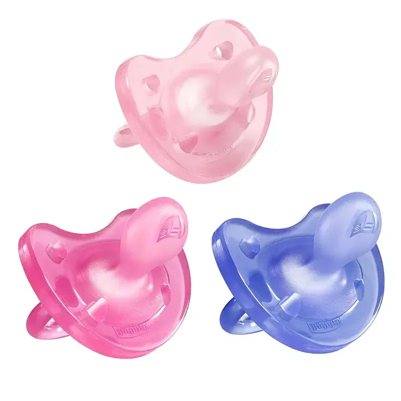 Chicco Gommotto Physio Colorato in Silicone 0-6 Mesi 2 Pezzi