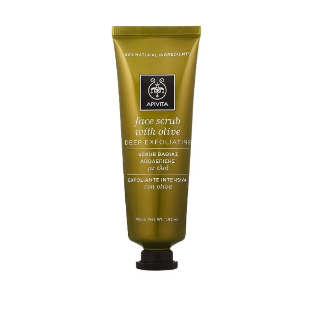 Apivita Deep Exfolianting Scrub Viso Esfoliante Profondo alle Olive 50 ml