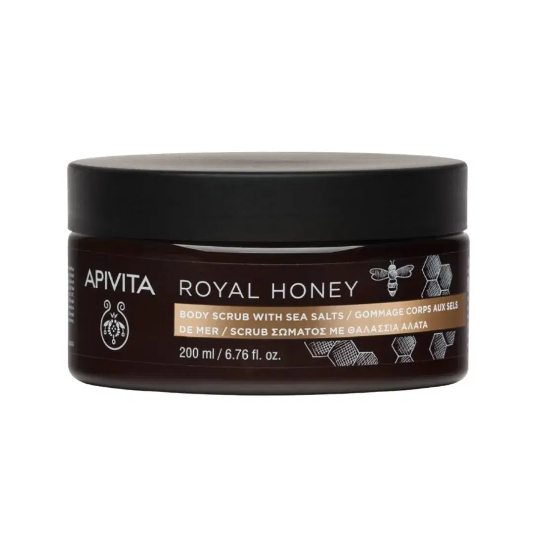 Apivita Royal Honey Scrub Corpo con Sali Marini al Miele 200 ml